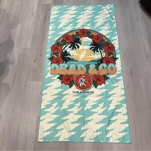 Limited Edition Dead and Company PITS 2023 Large Beach Towel Tapestry